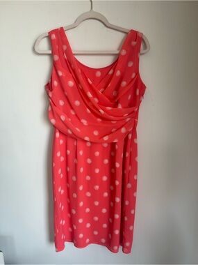 Jacques Vert petite Polka Dot chiffon Dress
